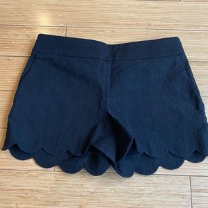 LOFT Scalloped Riviera Shorts